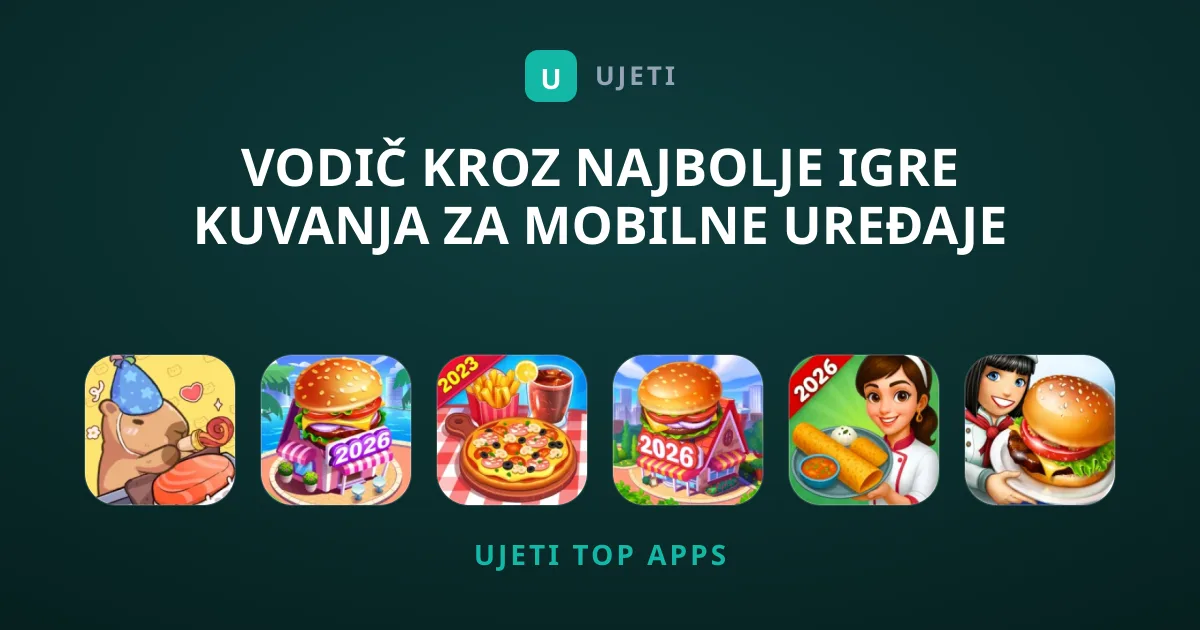 Vodič Kroz Najbolje Igre Kuvanja za Mobilne Uređaje